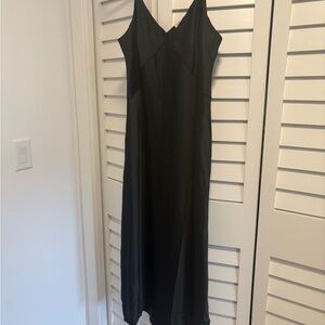 a new day Black V-Neck Slip Maxi Dress